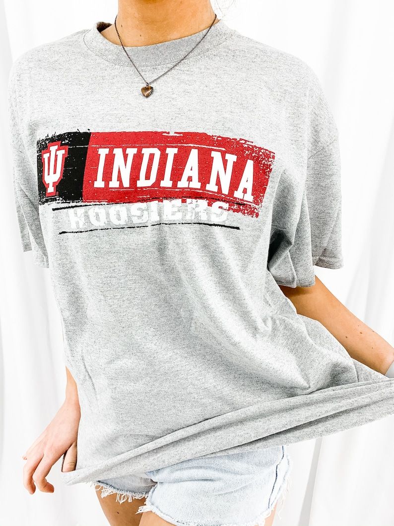 Indiana University Tee Rare Design Shirt