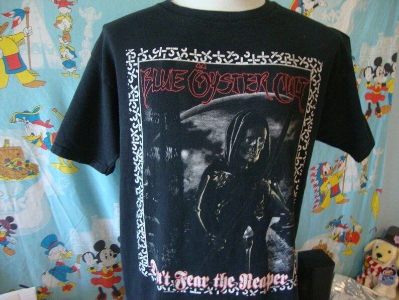 Intage 90S Blue Oyster Cult Concert 1999 Tour T Shirt