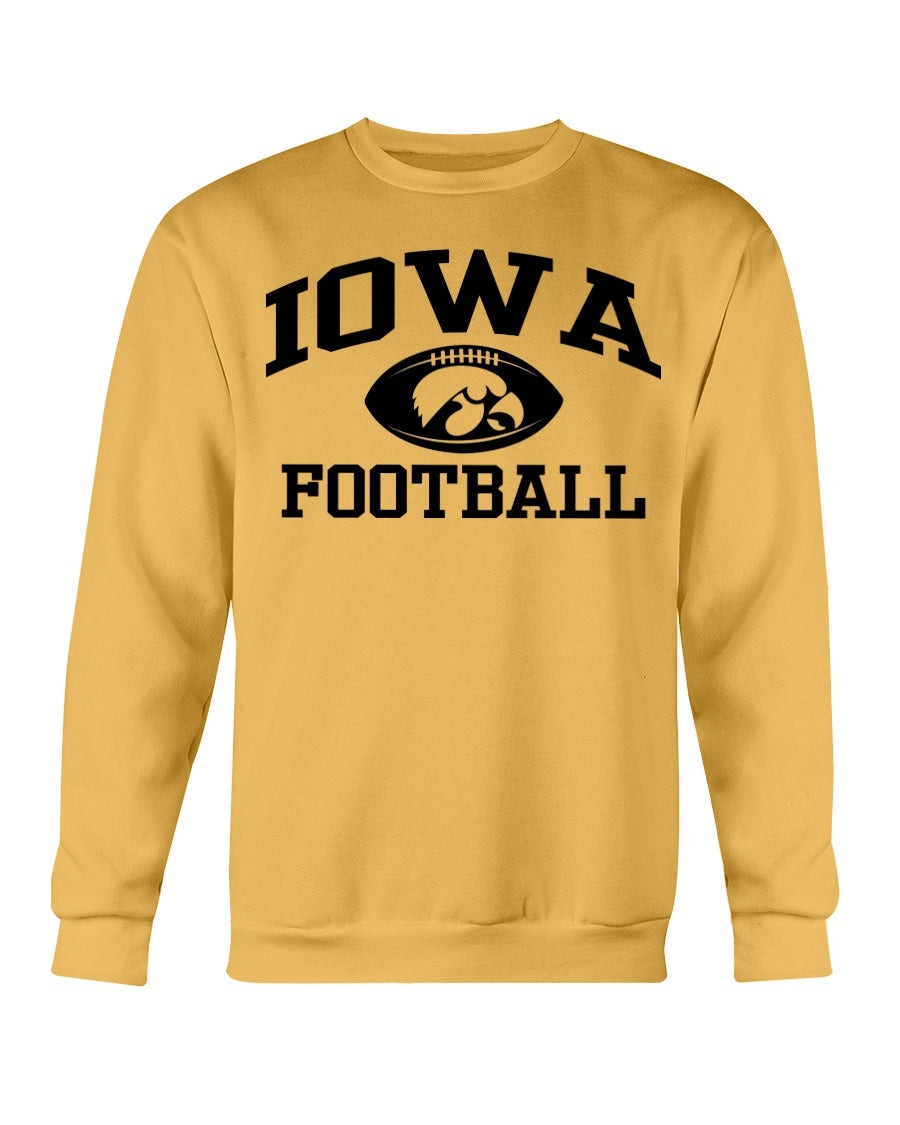 Iowa Hawkeyes University Nfl Team Spellout Graphic Sweatshirt 211201
