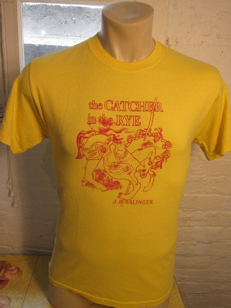 Jd Salinger Catcher In The Rye Shirt Single Sided