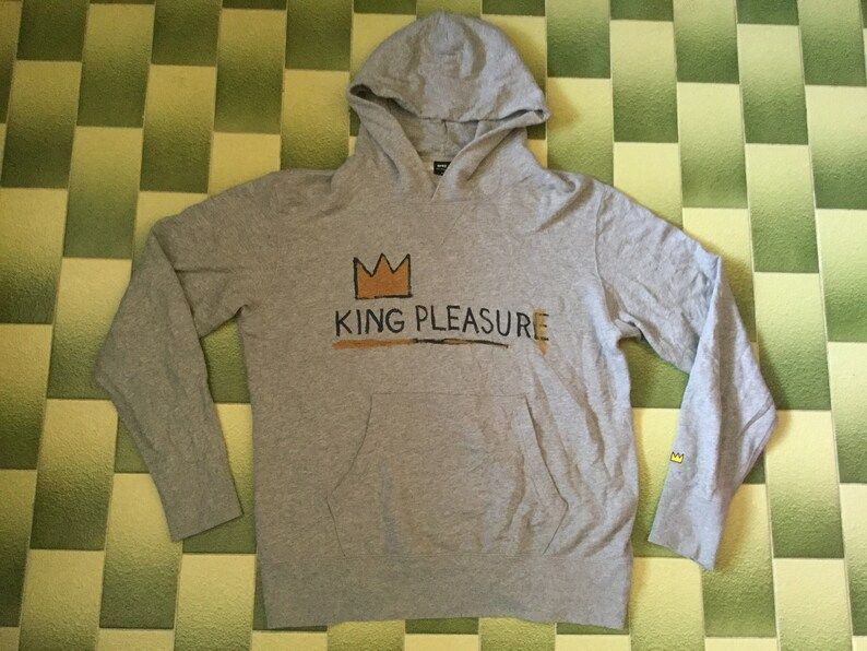 Jean Michel Basquiat Hoodie Hooded Pullover Sweatshirt Pouch Pocket