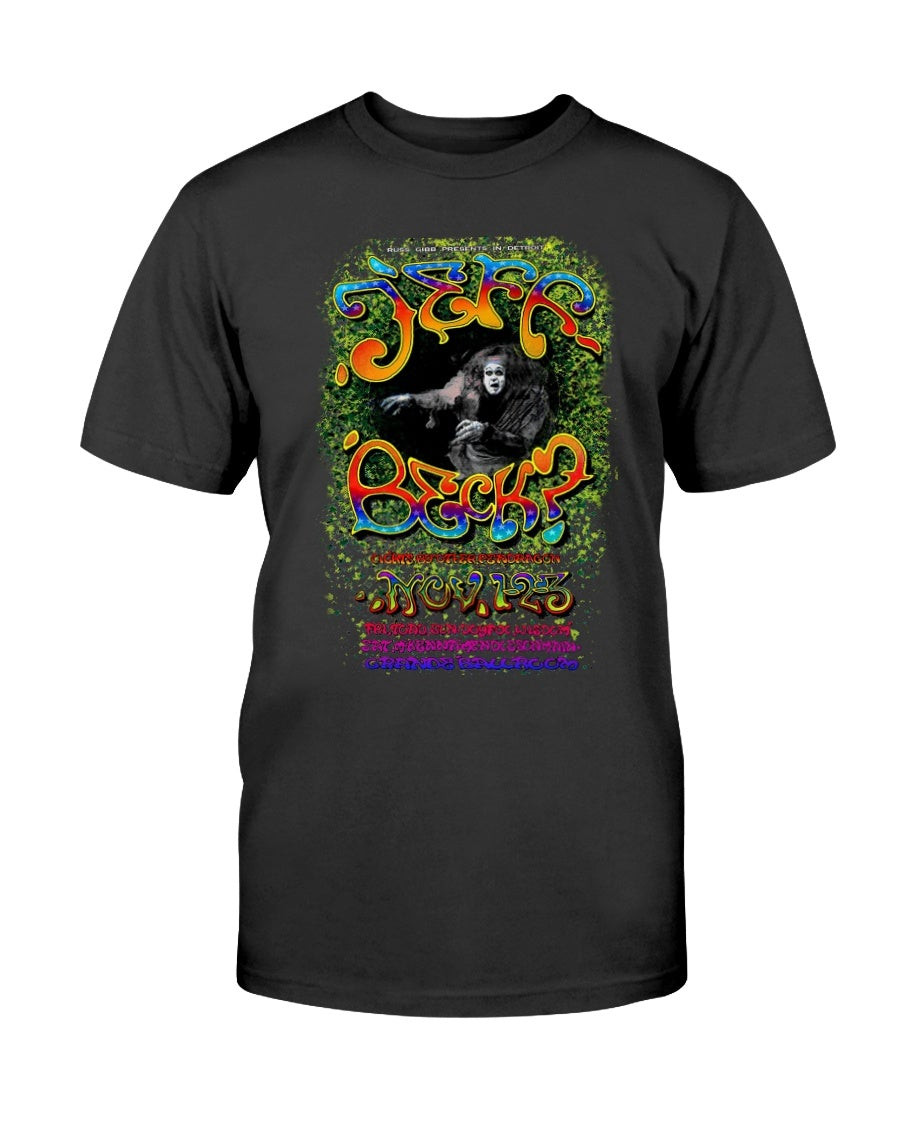 Jeff Beck Detroit Grande Ballroom T Shirt 211011