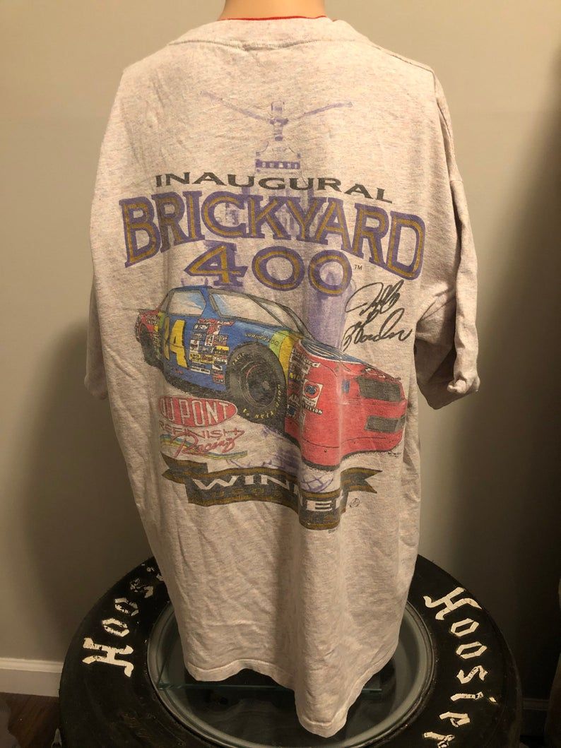 Jeff Gordon Brickyard 400 Inaugural Winner Shirt