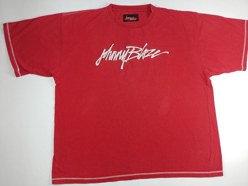 Johnny Blaze T Shirt Official Wu Wear Jersey Merchandise Of Method Man Shirt Wu Tang Clan T Shirt Vintage 90S Hip Hop Clothing Rap johnny blaze t shirt official wu wear jersey merchandise of method man shirt wu tang clan t shirt vintage 90s hip hop clothing rap o1dru