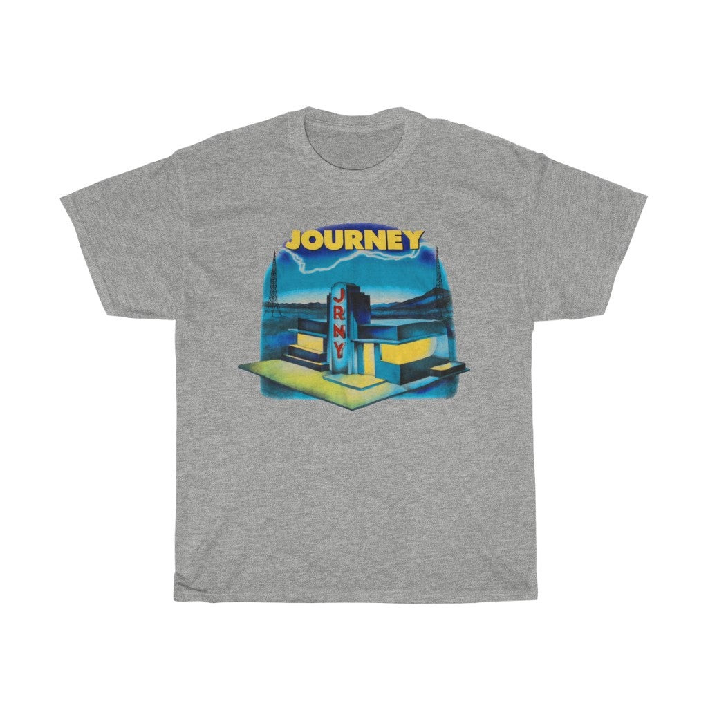 Journey Mint Raised On Radio 1986 Unisex Heavy Cotton Tee 211111