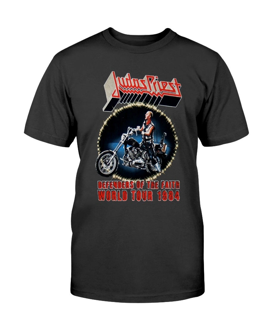 Judas Priest 1984 Heavy Metal Concert Tour T Shirt 081421