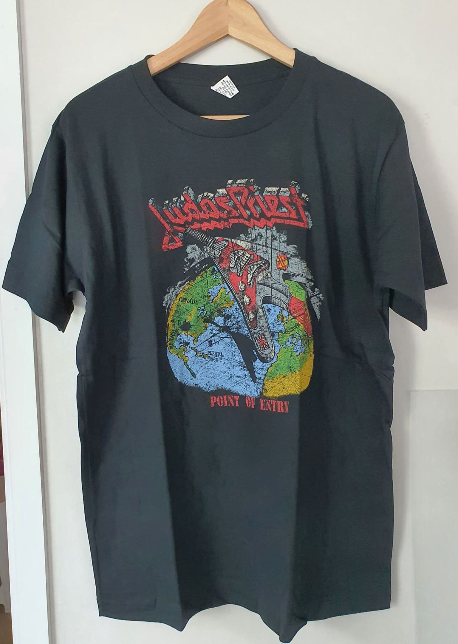 Judas Priest T-Shirt Vintage Look Retro T-Shirt L 21