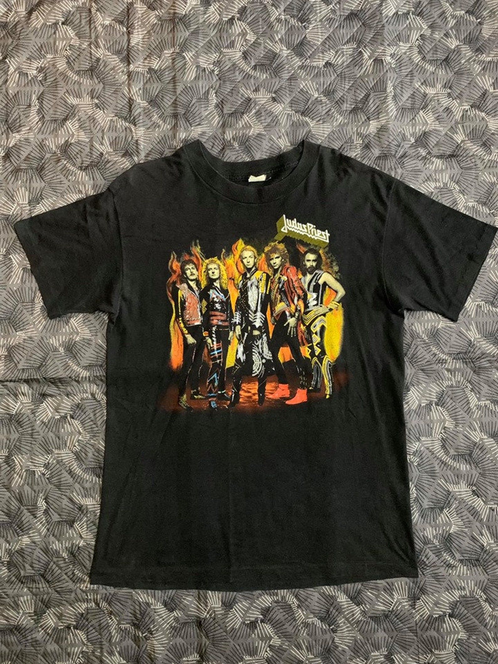 Judas Priest Turbo Fuel For Life Tour 1986 Vtg