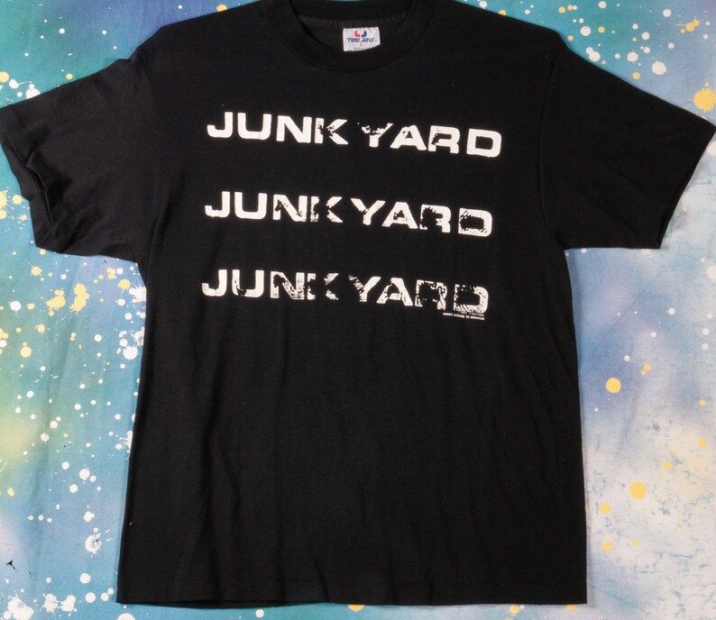Junkyard Metal Rock Rare Design Shirt