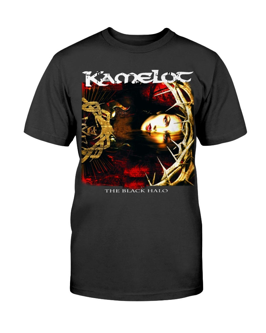Kamelot The Black Halo World Tour Graphic T Shirt 210927