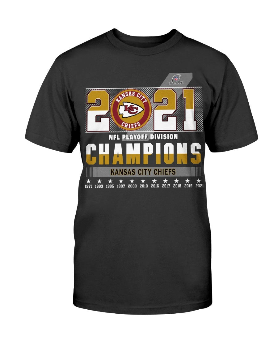 Kansas City Chiefs 2021 Nfl Playoff Division Champions T Shirt 211223