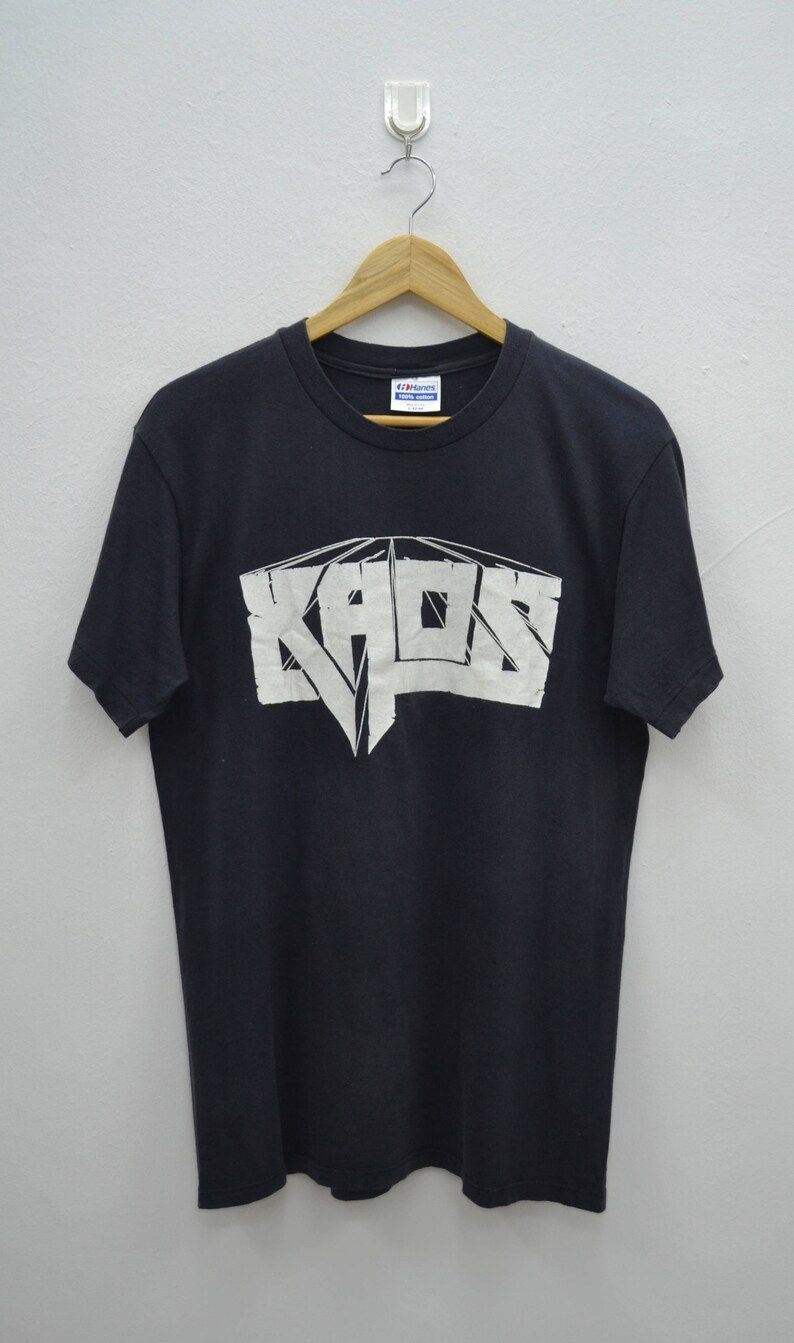 Kaos Shirt Vintage 90S Kaos New Creation Metal Rock Band Made In Usa Tee T Shirt kaos shirt vintage 90s kaos new creation metal rock band made in usa tee t shirt t09nr