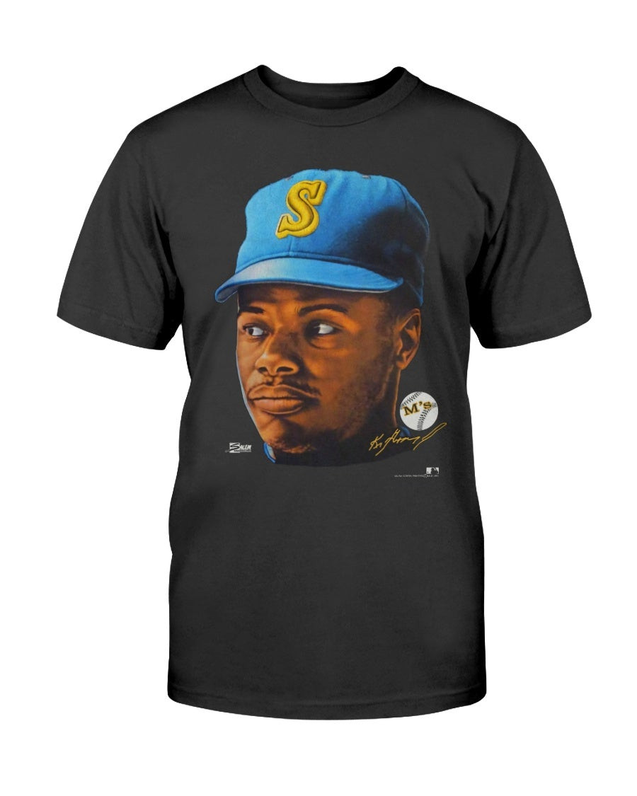 Ken Griffey Jr Rs Full Face Graphic Salem Sports T Shirt 080121