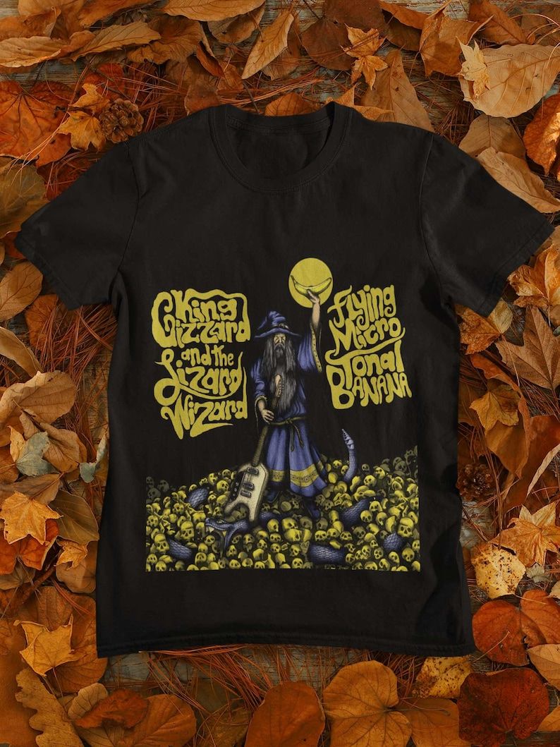 King Gizzard And The Lizard Wizard Kg Lw Classic Flying Micro Tonal Banana Shirt king gizzard and the lizard wizard kg lw classic flying micro tonal banana shirt emn4j