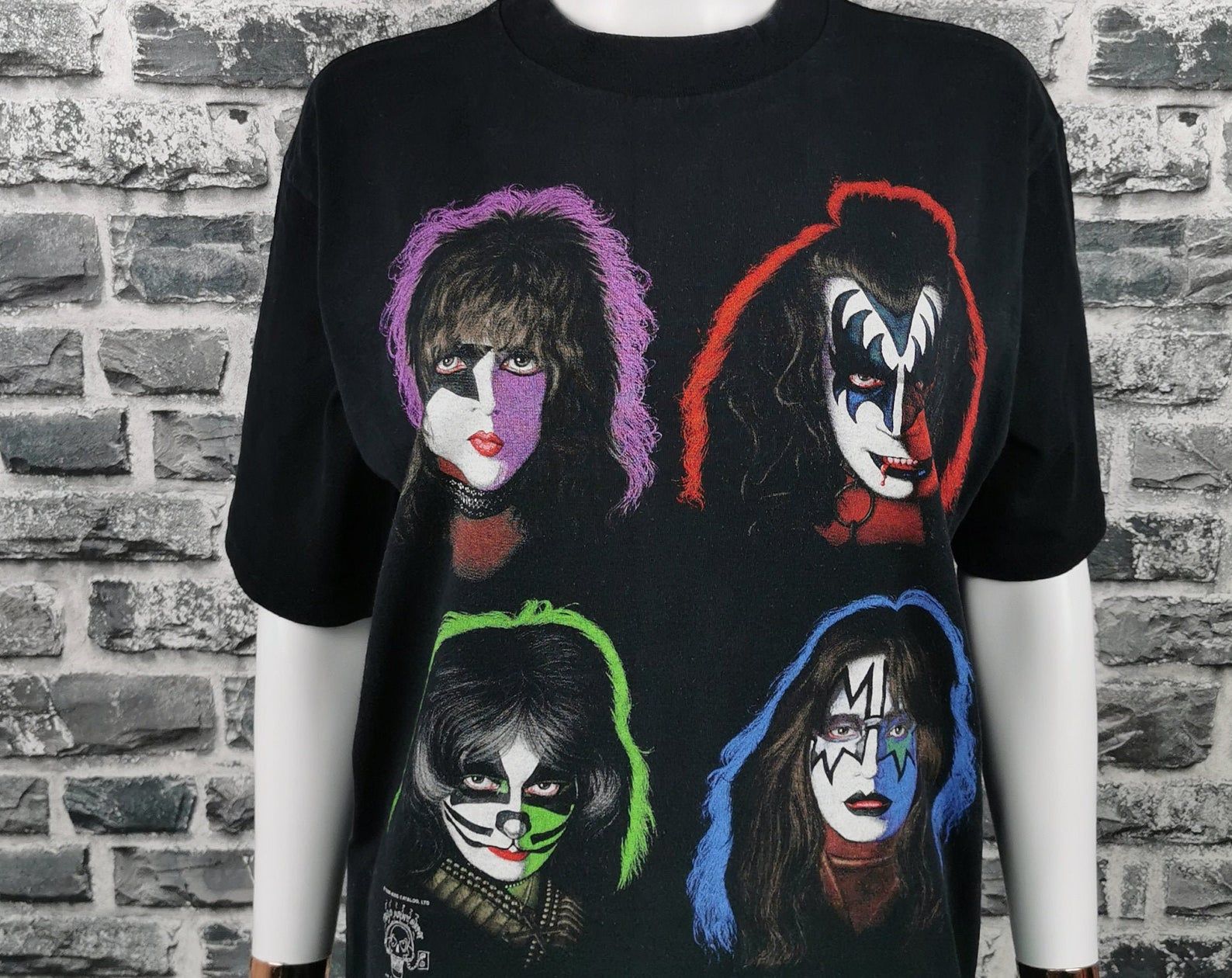 Kiss 1996 Vintage T-Shirt / Ozzy Osbourne / Rolling Stones / Lenny Kravitz / Aerosmith / Poison