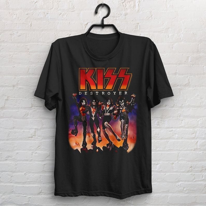 Kiss Destroyer Album Rock And Roll Music Shirt