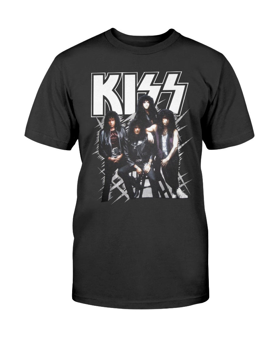 Kiss Hot In The Shade Vintage T Shirt 211127