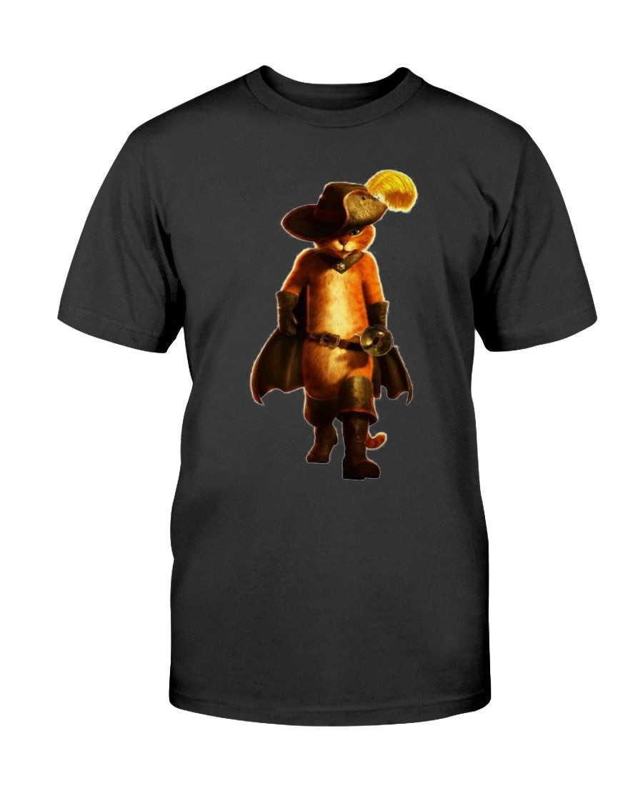 Konoyie MenS Puss In Boots T Shirt 211109