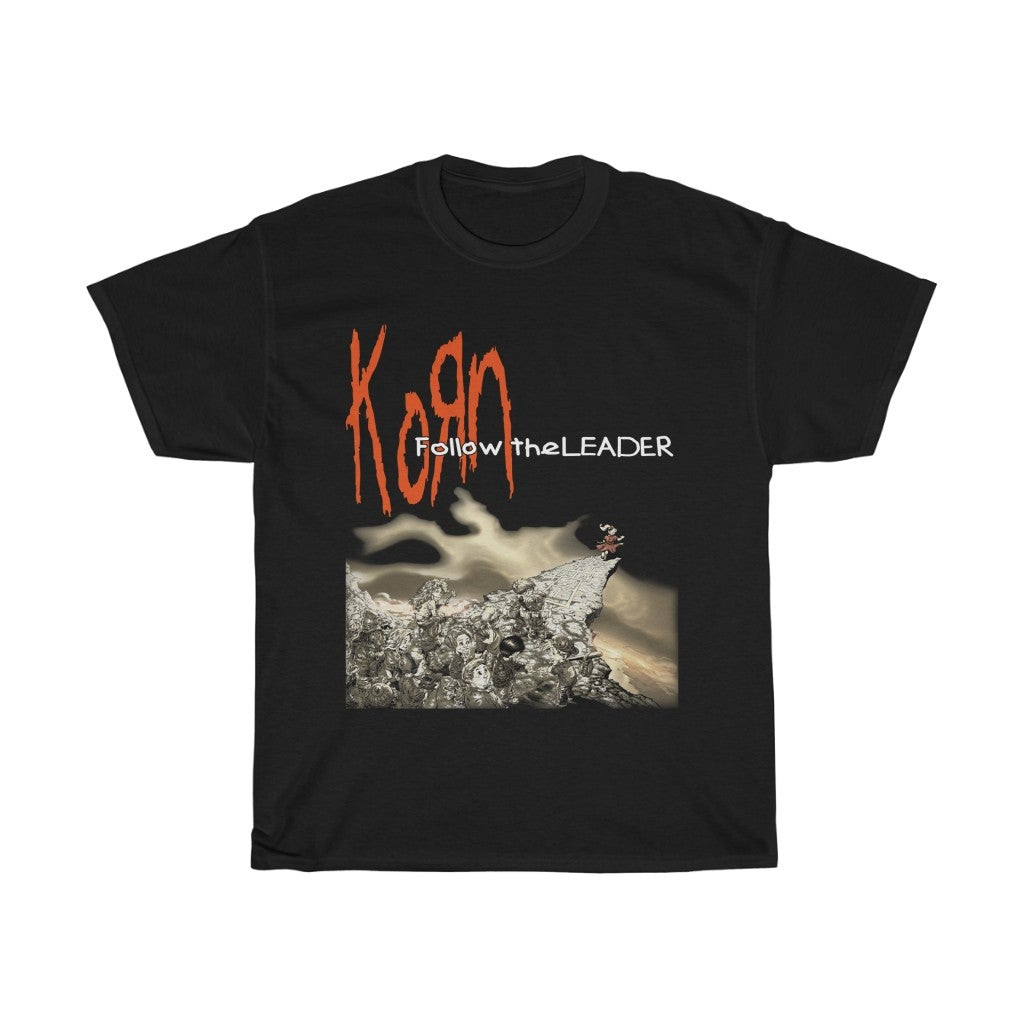 Korn Fire Follow The Leader 1998 Vintage Tee 211122 korn fire follow the leader 1998 vintage tee 211122 t2tvo