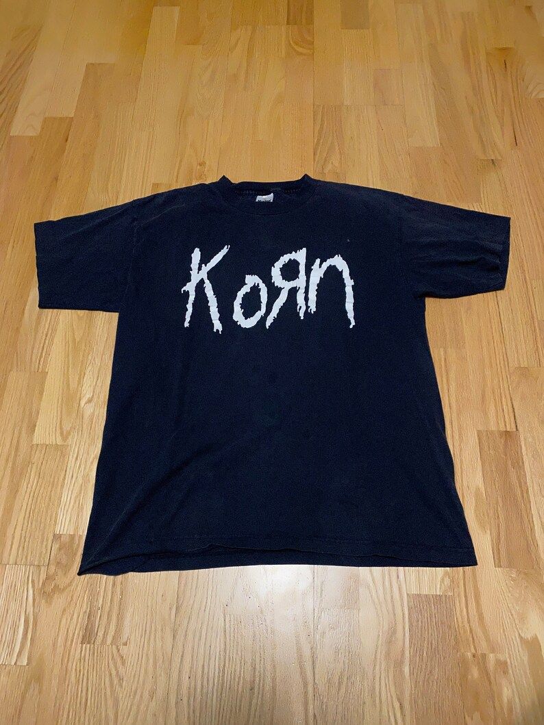 Korn Neidermeyers Mind Black Spell Out T Shirt