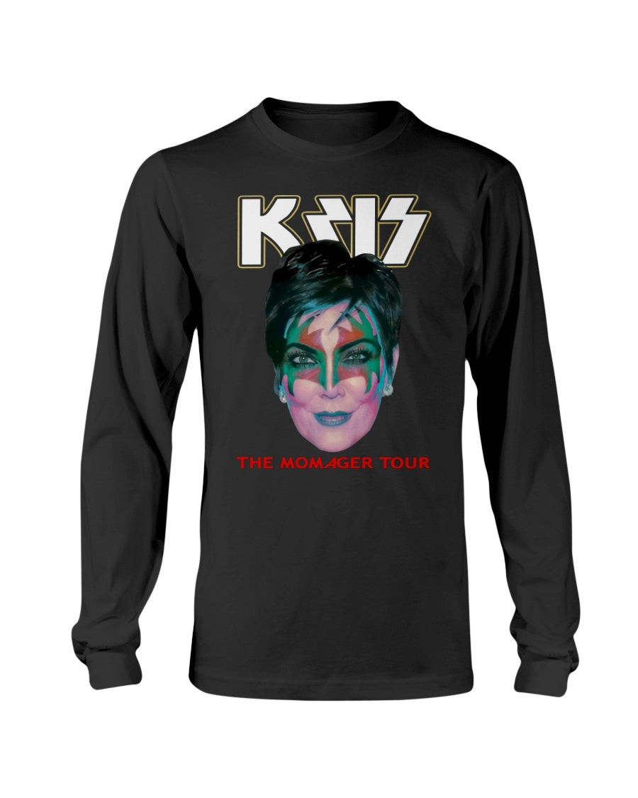 Kris Jenner The Momager Tour Long Sleeve T Shirt 210921 kris jenner the momager tour long sleeve t shirt 210921 7fis2