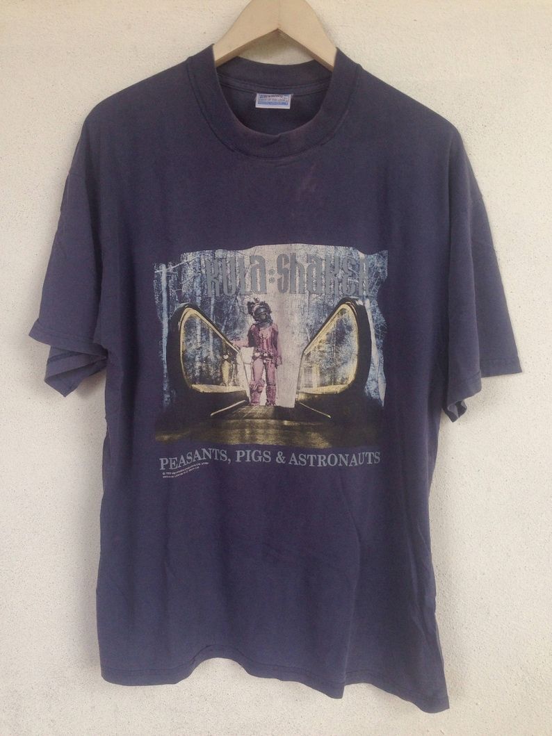 Kula Shaker Peasants Pigs Astronauts Britpop Suede The Verve Oasis British Band Tshirt