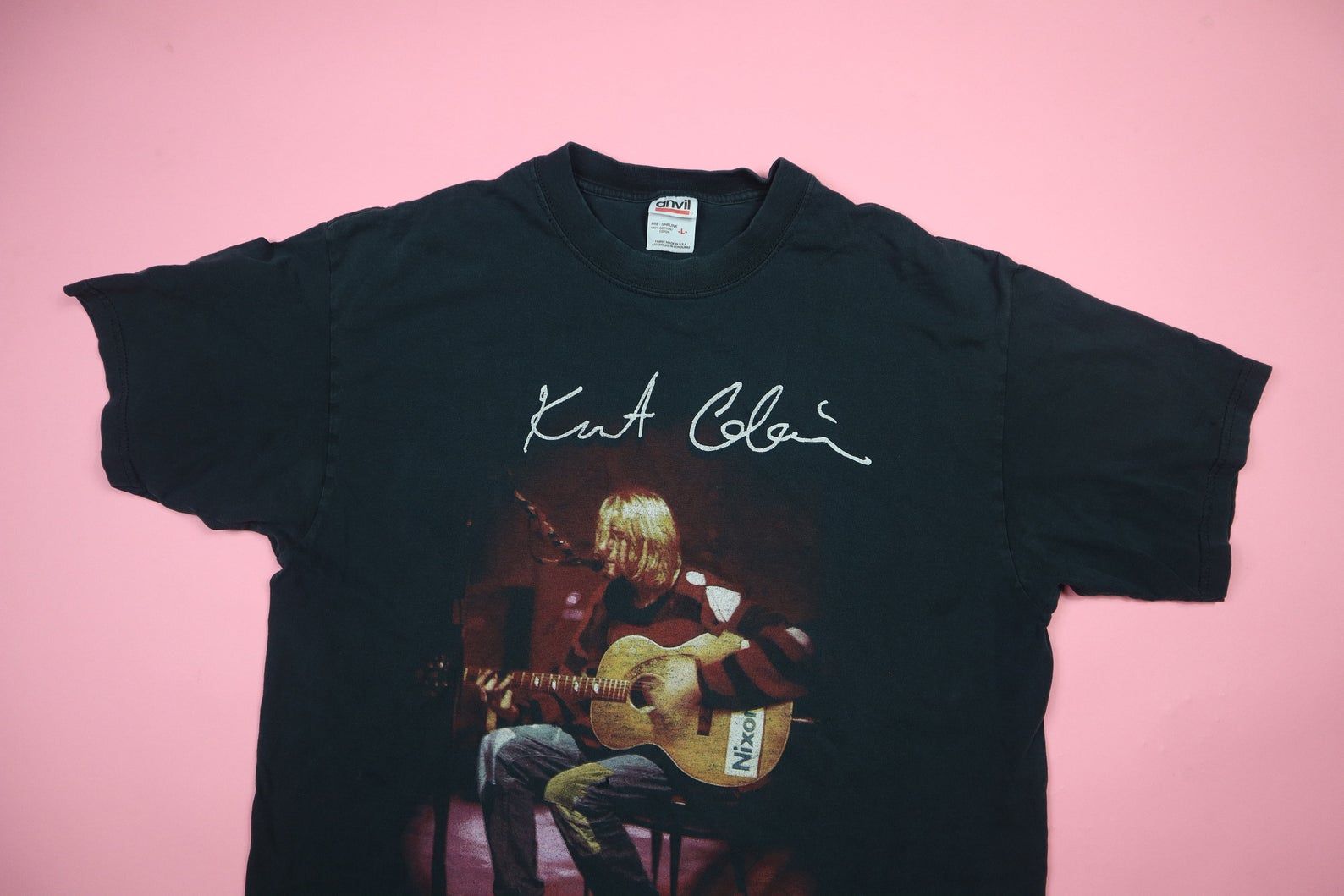 Kurt Cobain 1990'S Vintage Tshirt