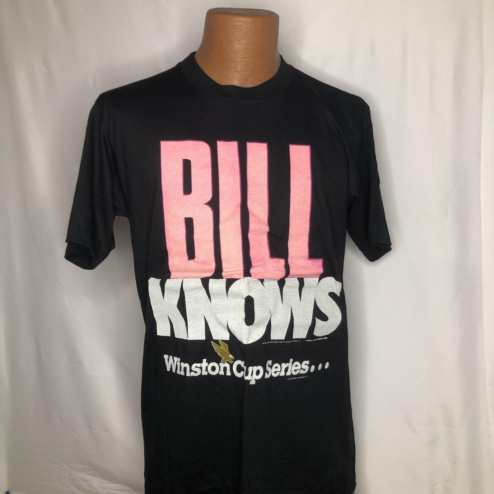 Late 80S Bill Knows Bill Elliott Shirt L
