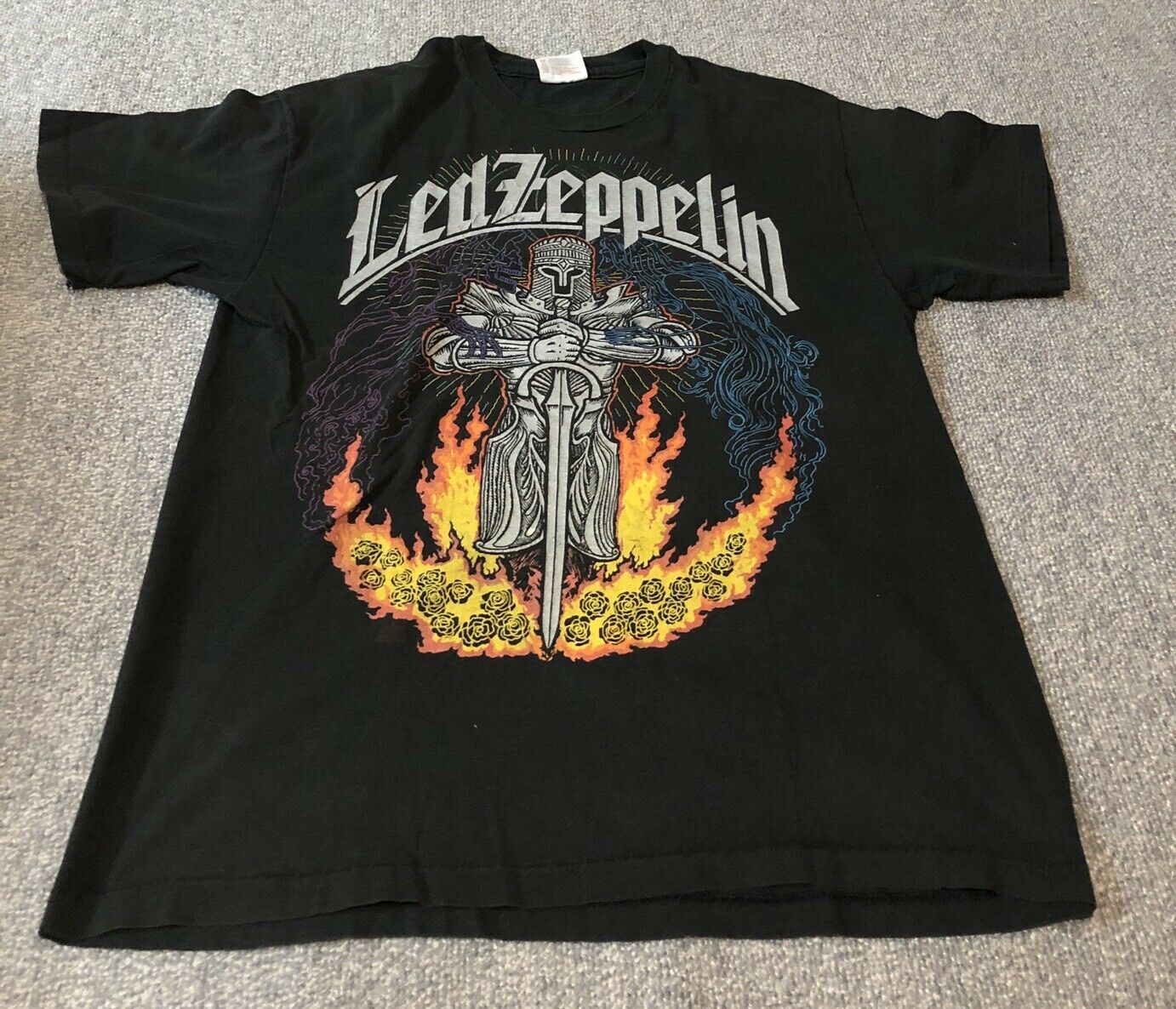 Led Zeppelin Shirt 1992 Let The Music Be Your Master Old Hanes Vintage 90S