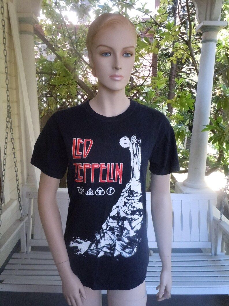 Led Zeppelin Shirt Single Sided