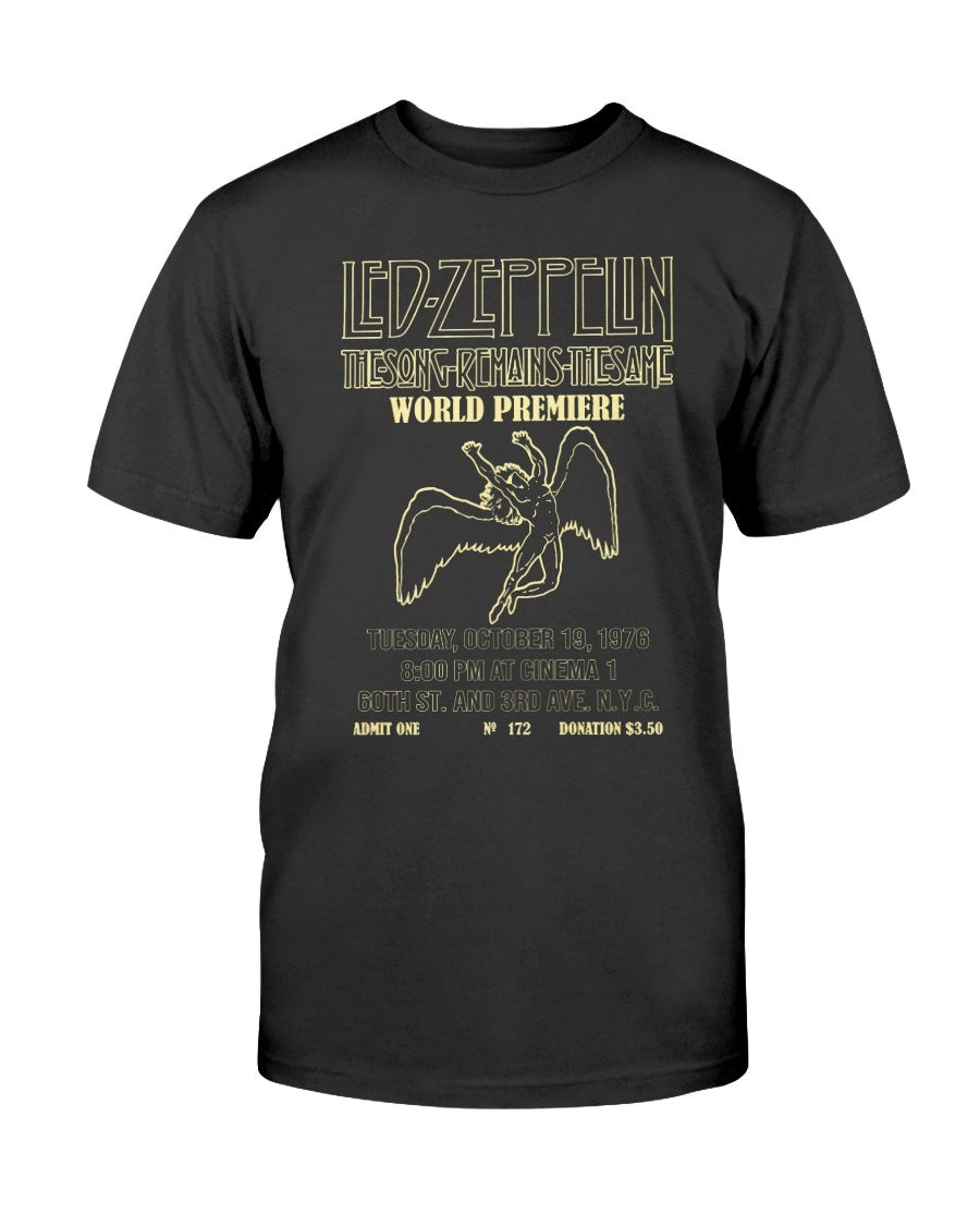 Led Zeppelin The Song Remains The Same T Shirt 081921