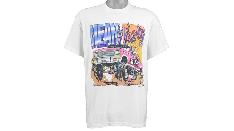 Lee Mean Nasty Buck Motorsports Park Deadstock 1990's Shirt