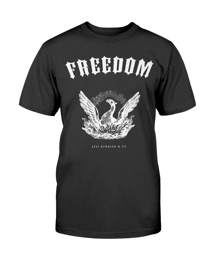 Levi Strauss Co T Shirt Vintage 90S Freedom Eagle Levis S T Shirt 211218 levi strauss co t shirt vintage 90s freedom eagle levis s t shirt 211218