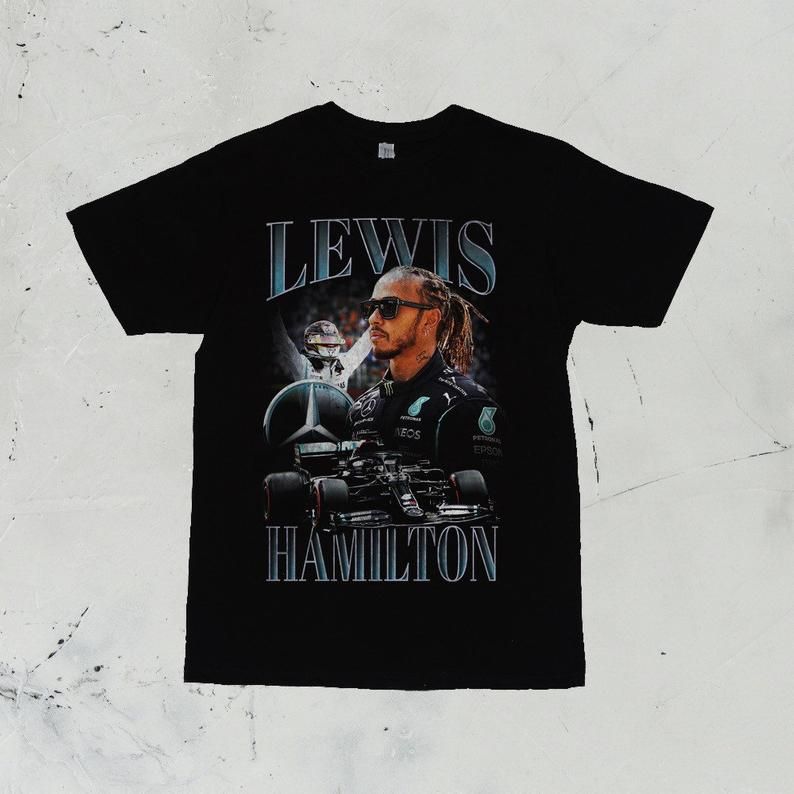 Lewis Hamilton Mercedes Formula Time Champion Racing Shirt