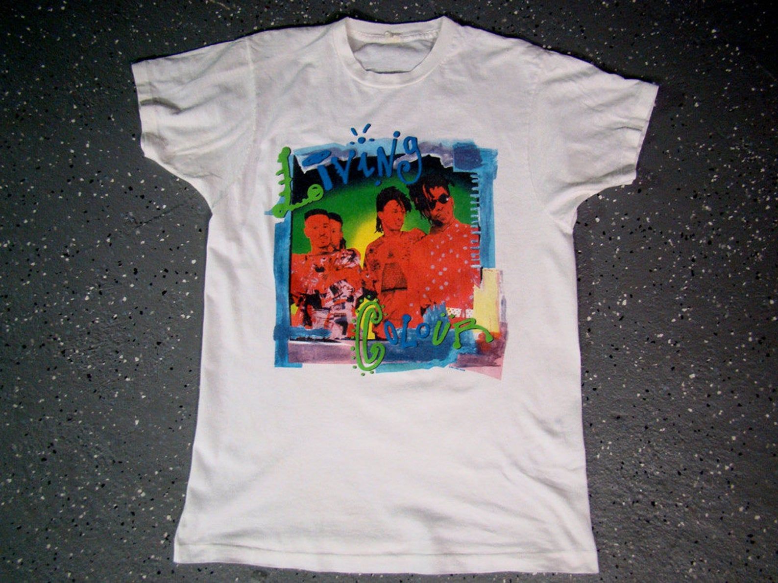 Living Colour Vivid Tour T Shirt 1989 - Please Read Description!
