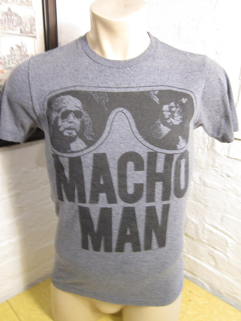 Macho Man Shirt Single Sided