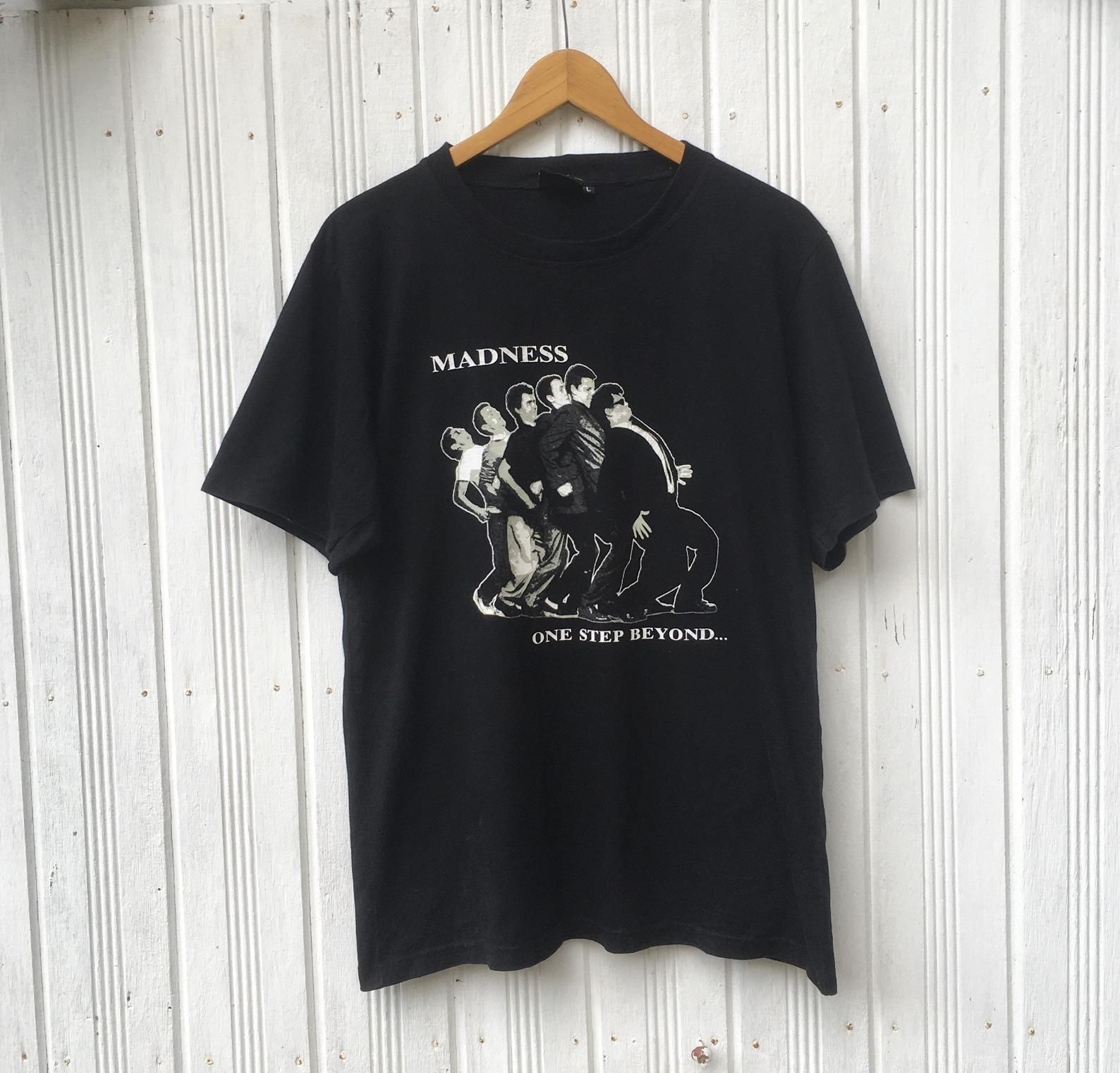 Madness English Ska Pop/ New Wave /One Step Beyond Band Tshirt