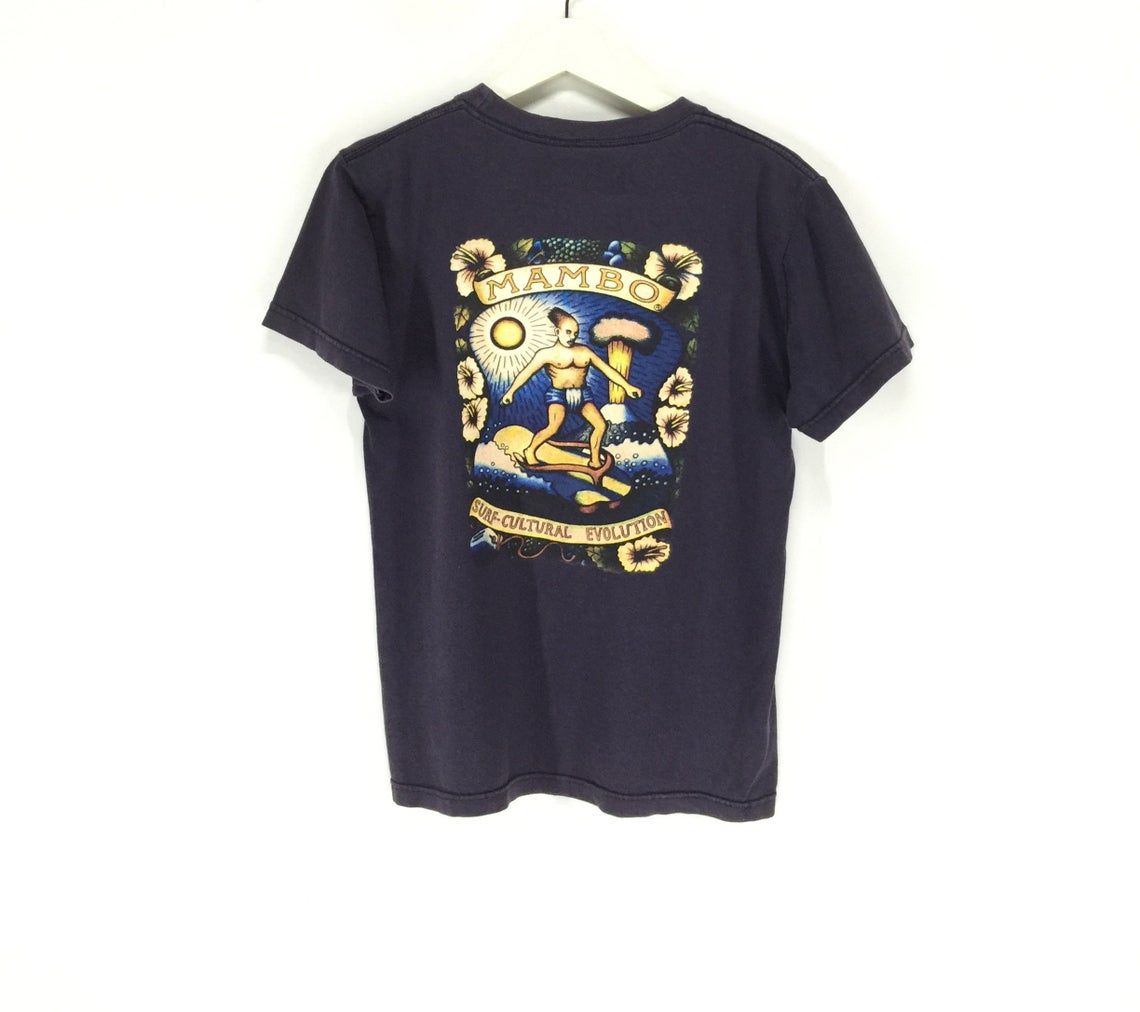 Mambo surf cultural evoluton vintage shirt