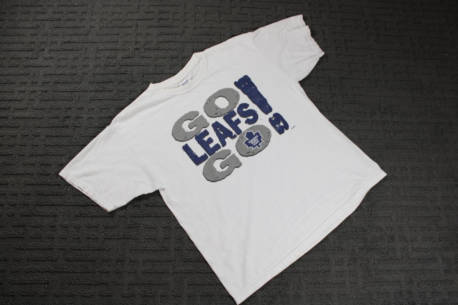 Maple Leafs T Shirt / 90S Toronto Nhl Hockey / Stanley Cup / Canadian Team Promo Graphic T-Shirt