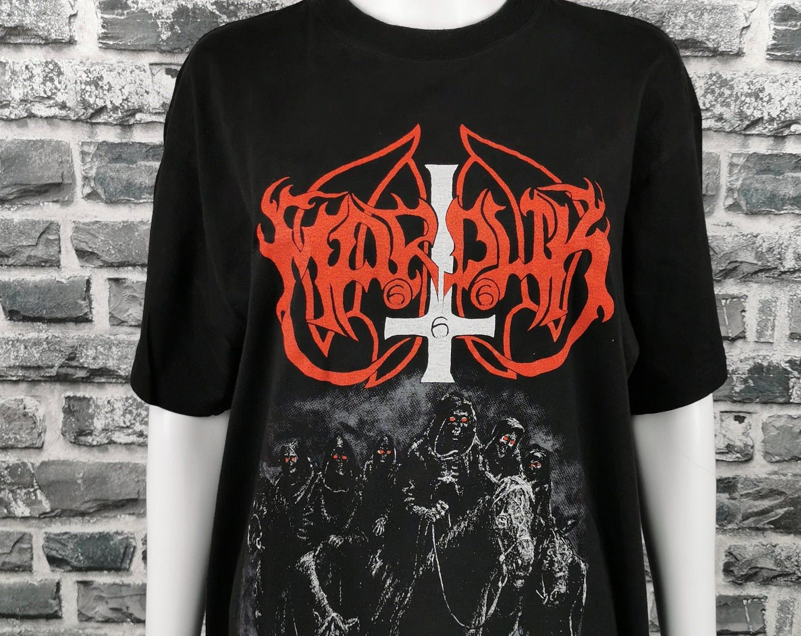 Marduk 1995 Vintage T-Shirt Those Of The Unlight Tee / Of Hell'S Fire / Nightwing / Black Metal / Death Metal / Mayhem / Bathory