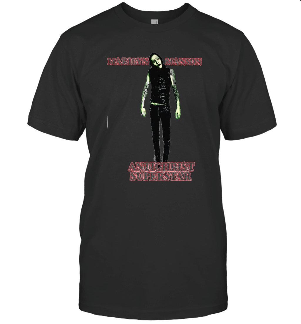 Marilyn Manson Antichrist Superstar White T Shirt T-Shirt