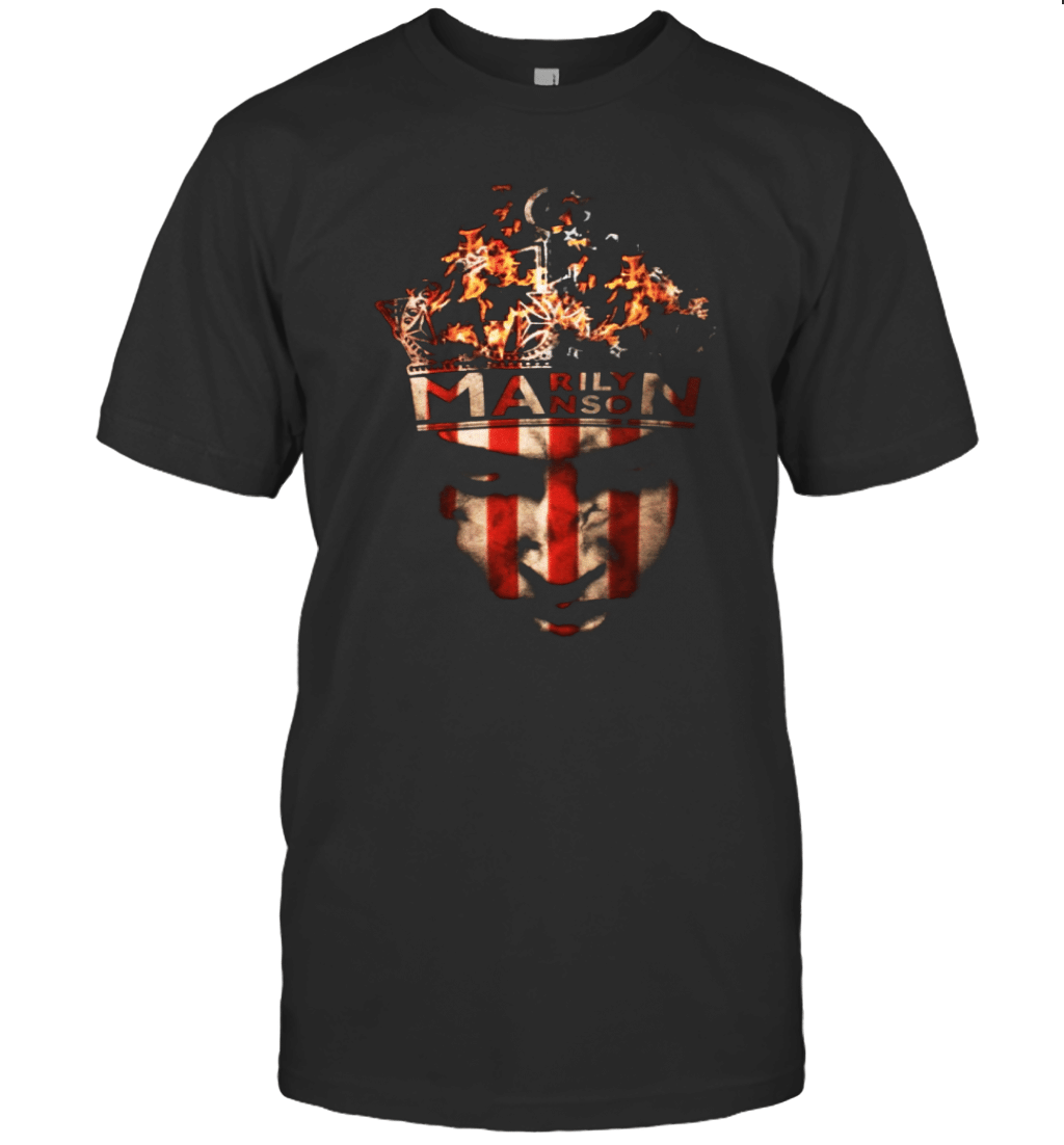 Marilyn Manson Crown T Shirt T-Shirt