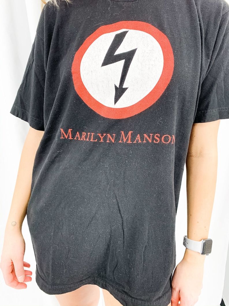 Marilyn Manson Tee Rare Design Shirt