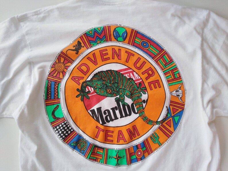 Marlboro Adventure Team Vintage Tshirt Marlboro Vintage Shirt