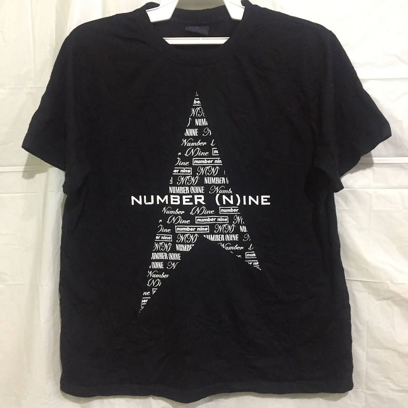 Marlboro X Number Nine Big Logo Spell Out Crew Neck T Shirt