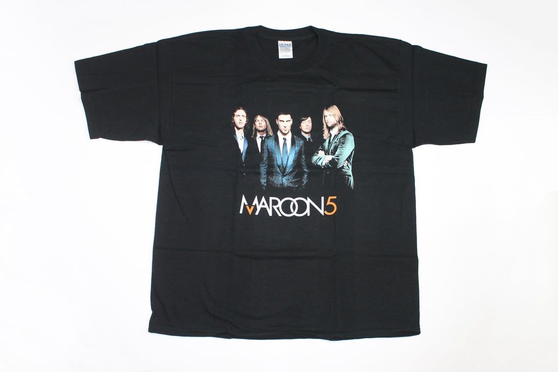 Maroon 5 tour shirt American pop rock band Vintage shirt