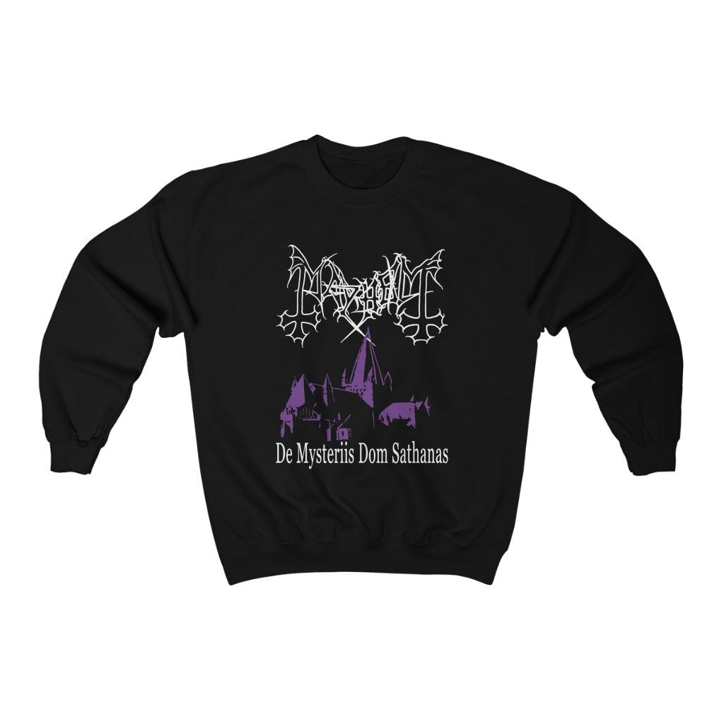Mayhem 1996 Vintage Longsleeve Shirt Org Des Mysteriis Dom Sathanas Rare Sweatshirt 211124
