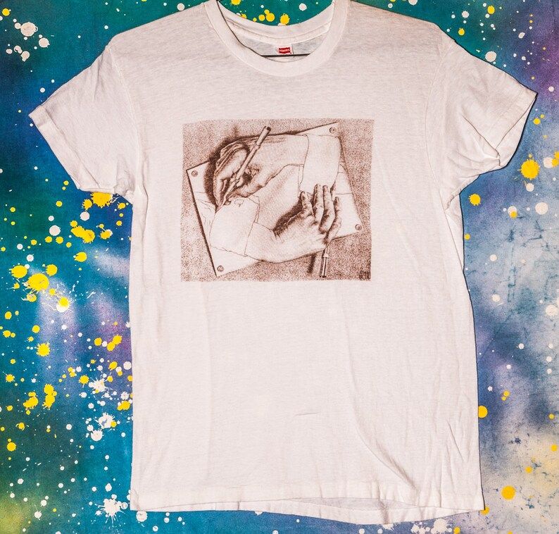 Mc Escher Art Rare Design Shirt
