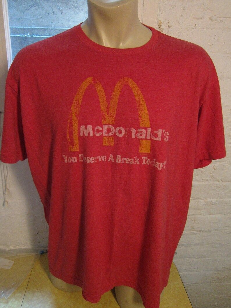 Mcdonalds Shirt Single Sided