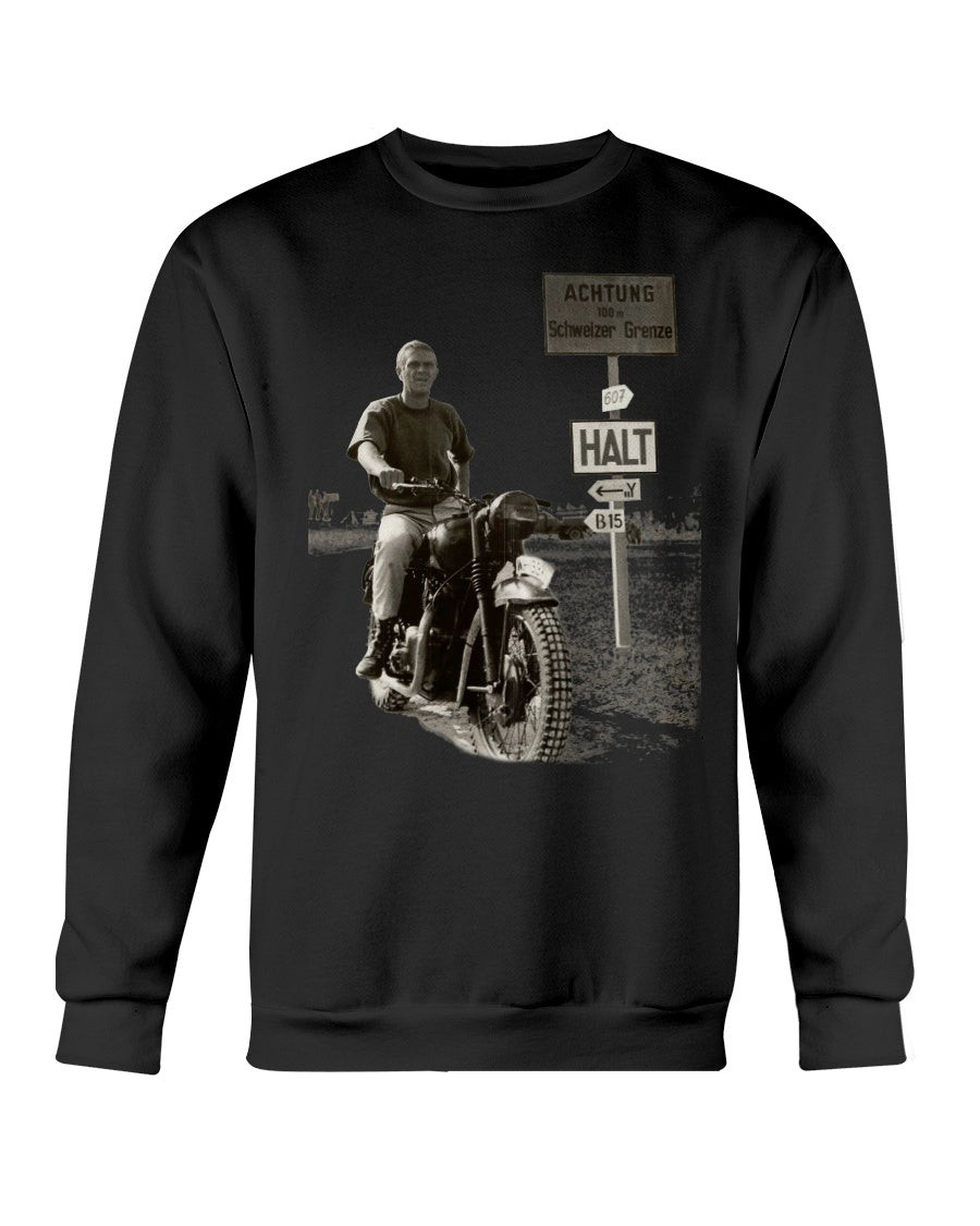 Mcqueen Great Escape Print Sweatshirt 211130